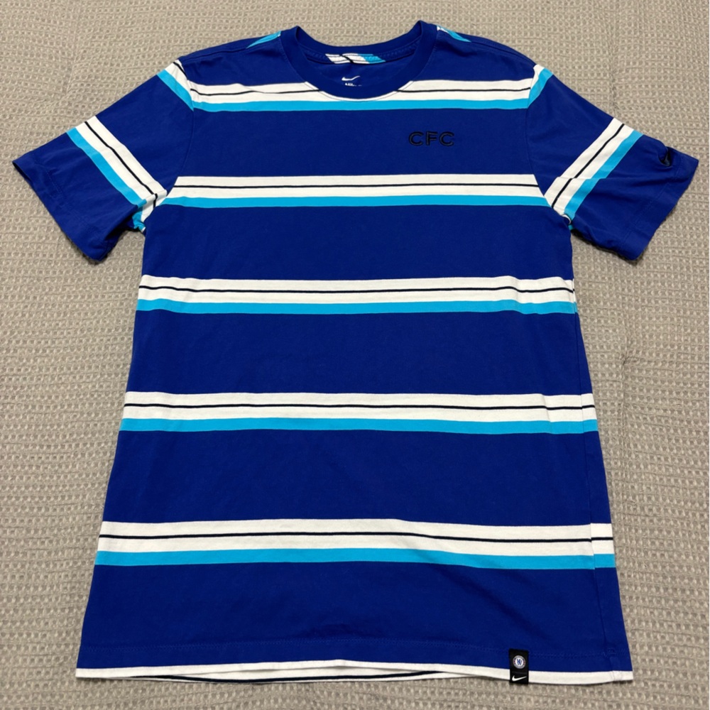Nike Chelsea FC Ignite Soccer Football Club T-Shirt Blue